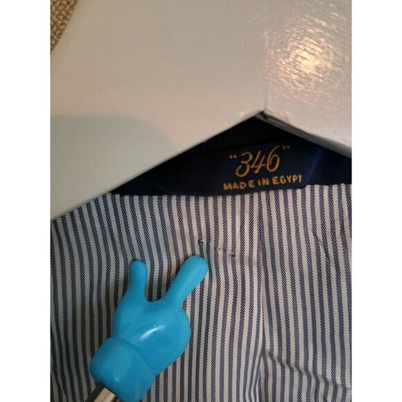 Brooks Brothers Blazer Men 48L Blue Gray Explorer Fitzgerald Career Sport Coat - Picture 4 of 12